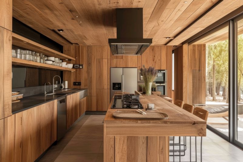 Cocina de Madera